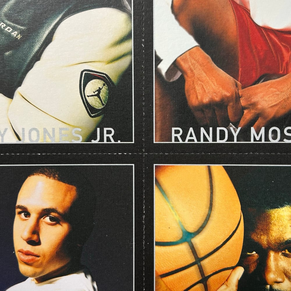 Rare Promotional Early 2000s Uncut Jordan Sponsored Athletes Trading Cards