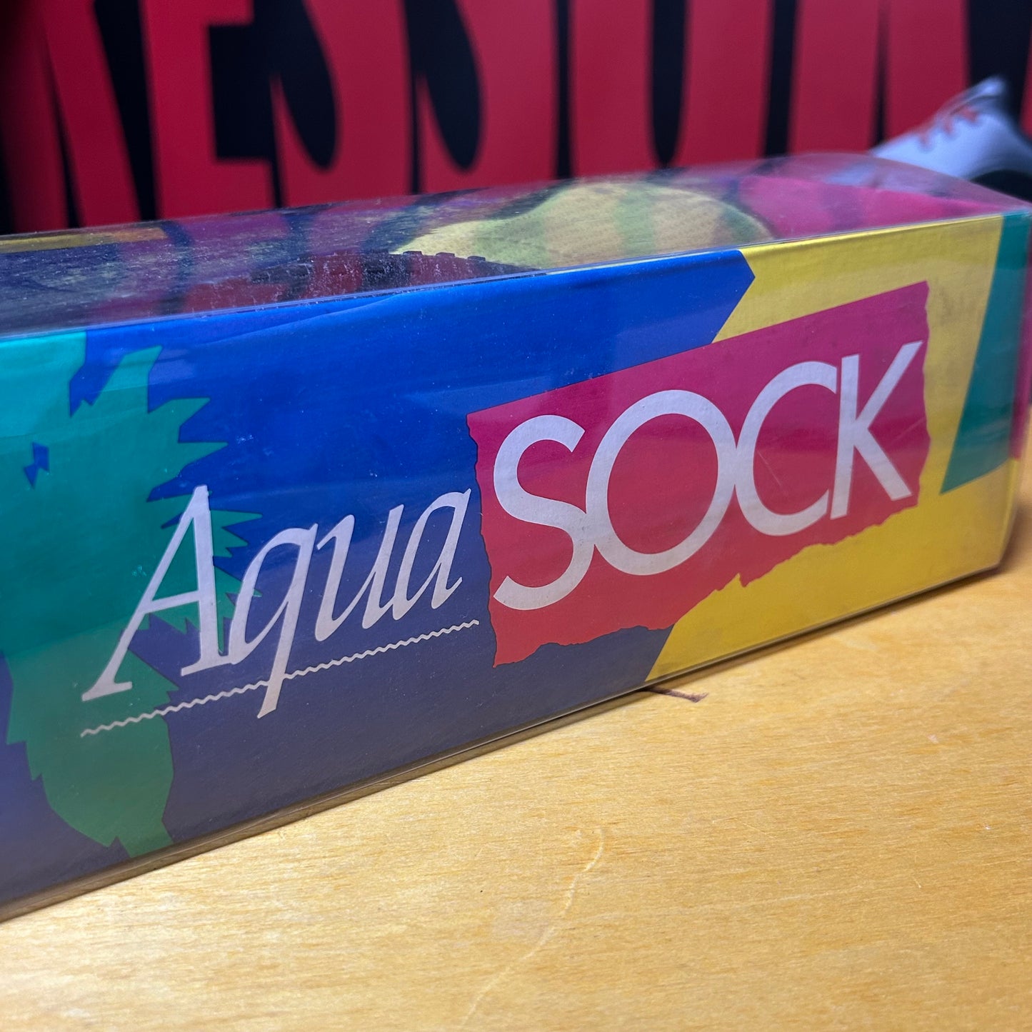 Deadstock Brand New Original 1990 Aqua Sock (Neon) Medium