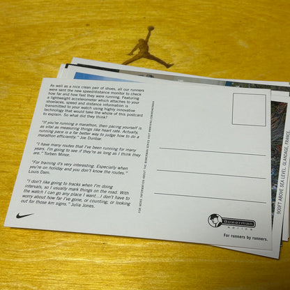 Really Really Rare Mid 2000s Promotional Bowerman Series Marketing Postcard Set
