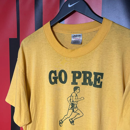 Original Rare 1996 Promotional Cast & Crew "Prefontaine" Movie Tee