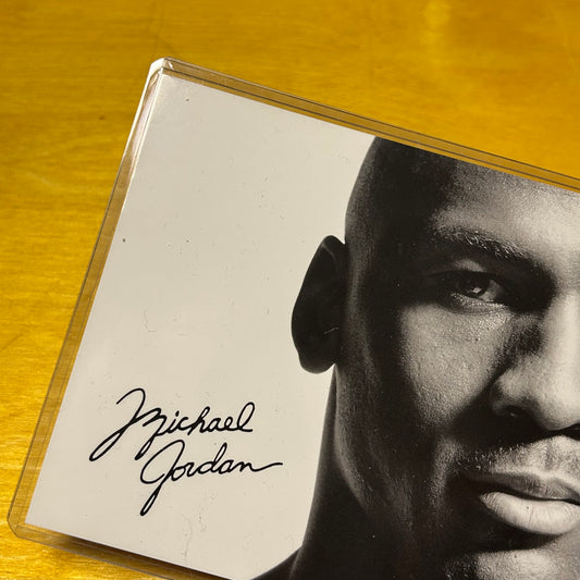 Rare Original 90s Promotional Michael Jordan Fan Response Photo Card