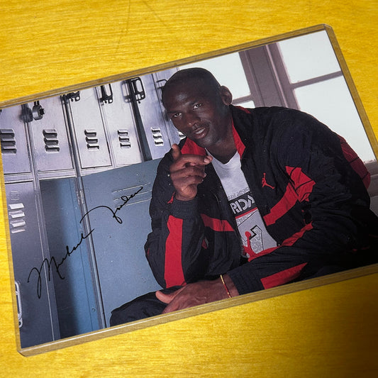 Rare Promotional Early 90s Air Jordan “Flight Club” Postcard Photo