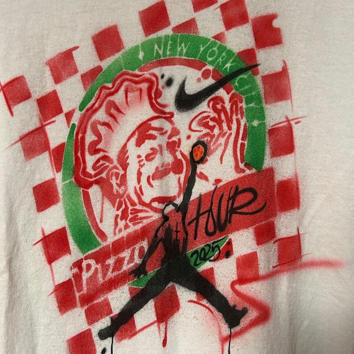 Rare Promotional Jordan F&F NY Pizza Tour Event Tee