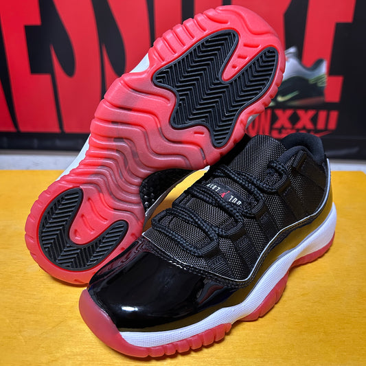 DS Brand New 2025 Jordan XI Low Black/Red