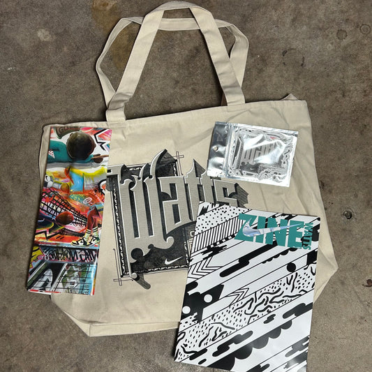 Rare Promotional Watts Los Angeles Event Tote Set