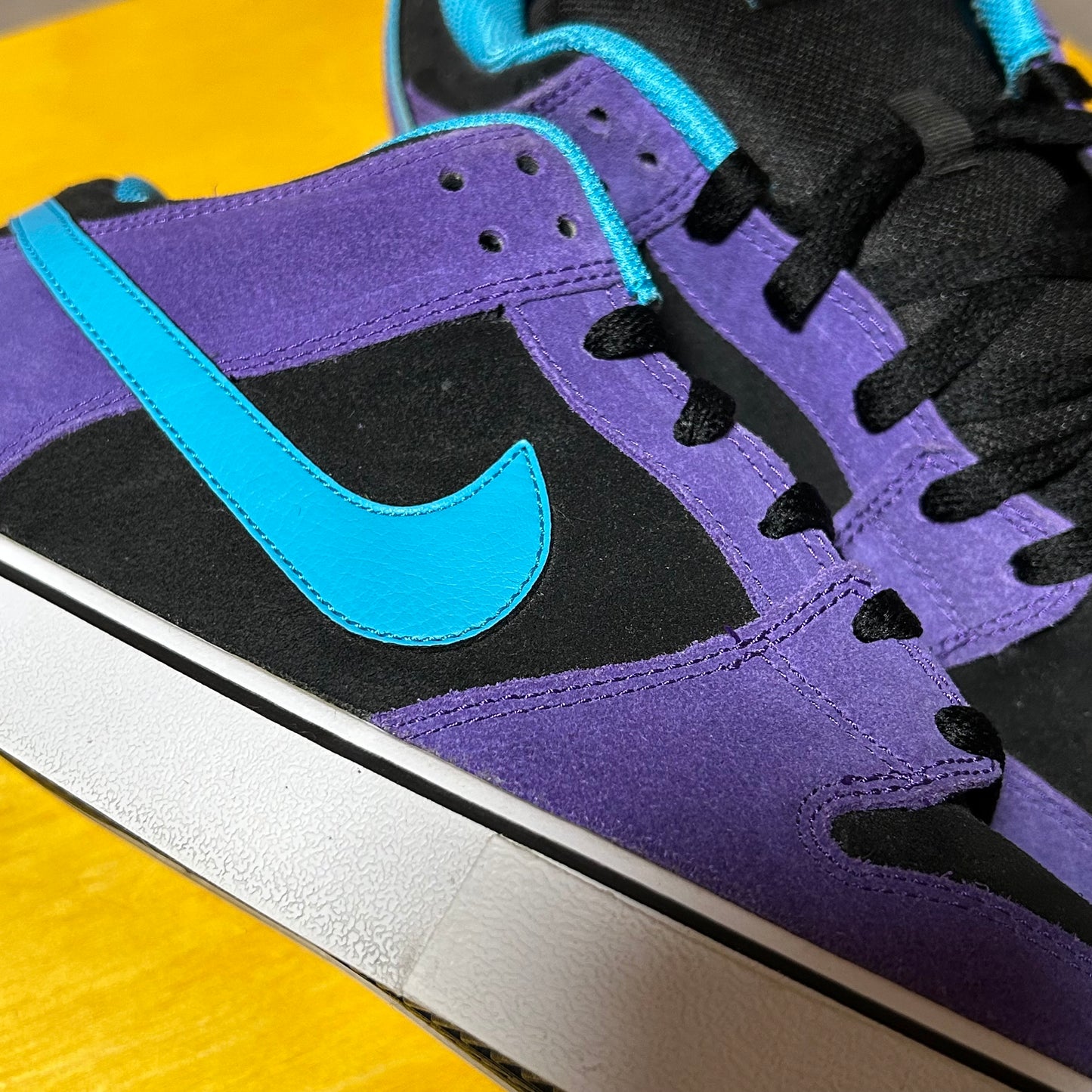 Rare 2012 Dunk Low LR “Reverse Skeletor”