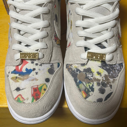 2023 Supreme Collaboration Rammellzee SB Dunk Hi