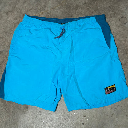 Original 1990 Aqua Gear Shorts (Blue)
