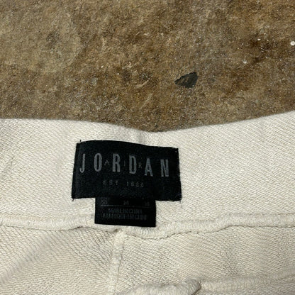 Brand New Jordan Sweatshorts (White)