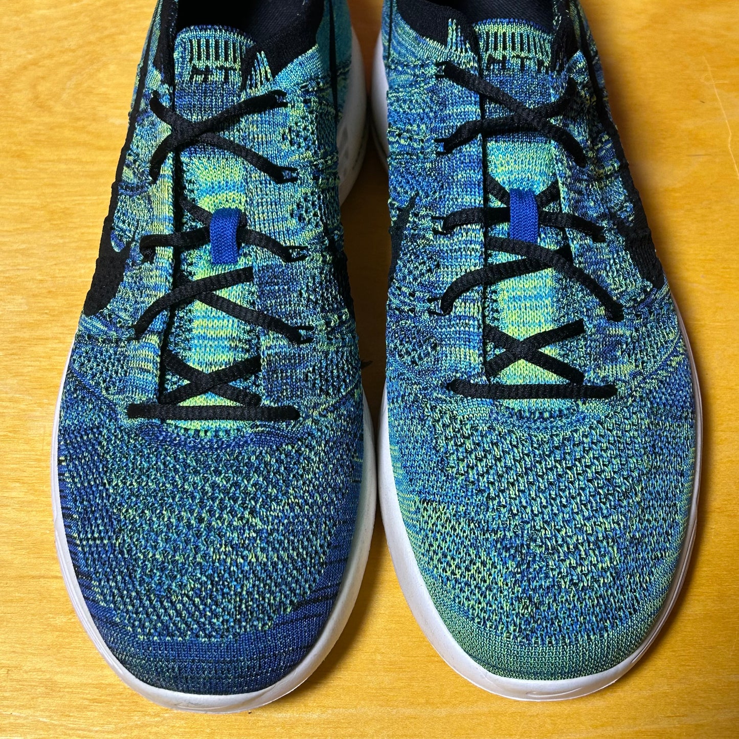 Deadstock Brand New 2012 HTM FlyKnit Lunar Blue Multi