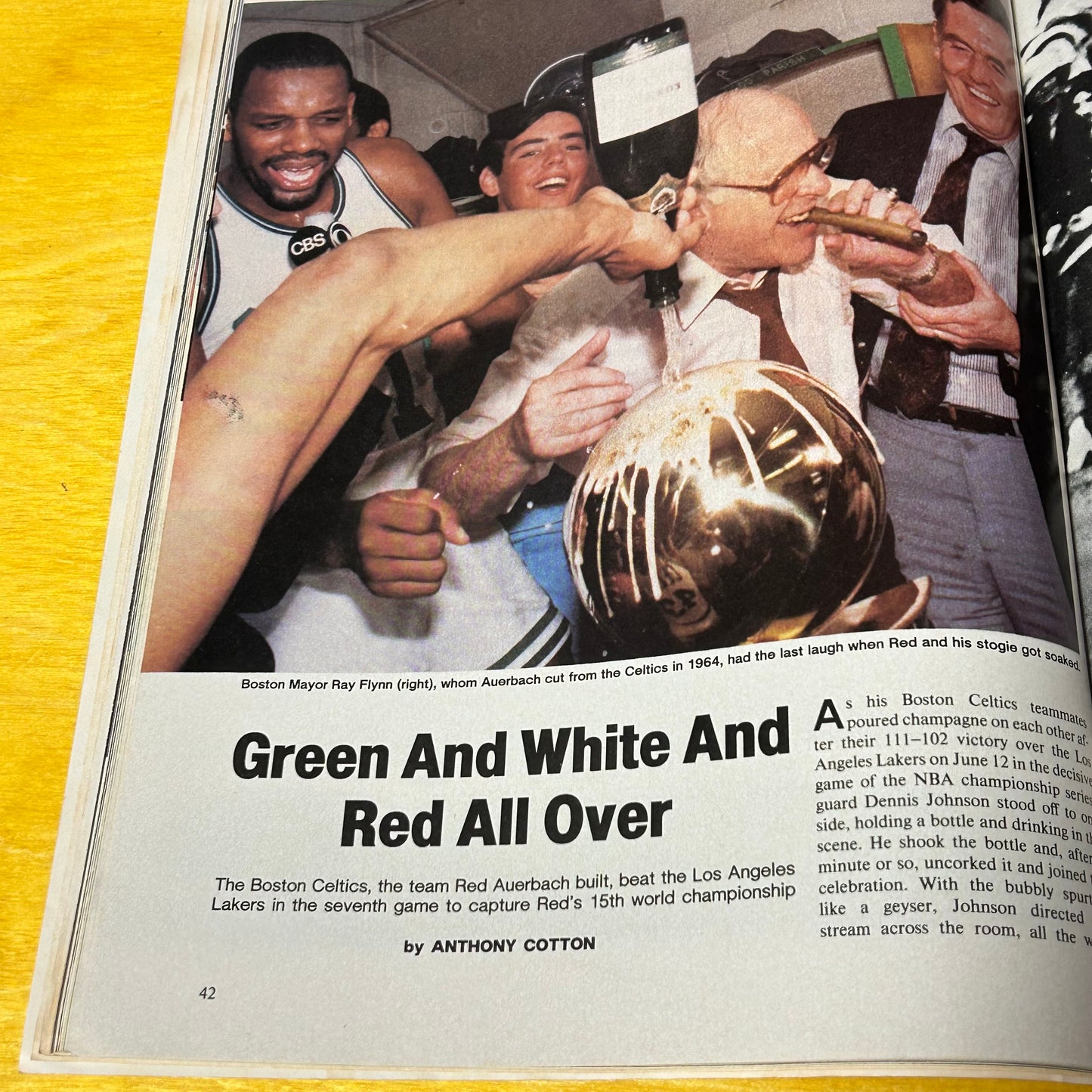 Original June 1984 Sports Illustrated Santa Monica Track Issue
