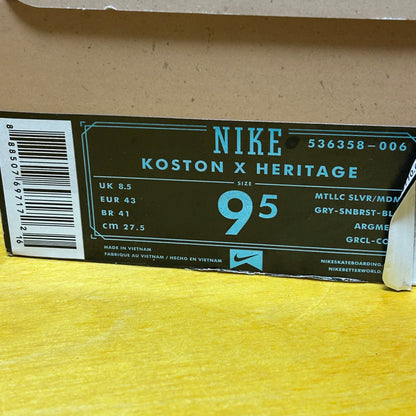 Rare DS Brand New 2011 SB Koston 1 Heritage AM90