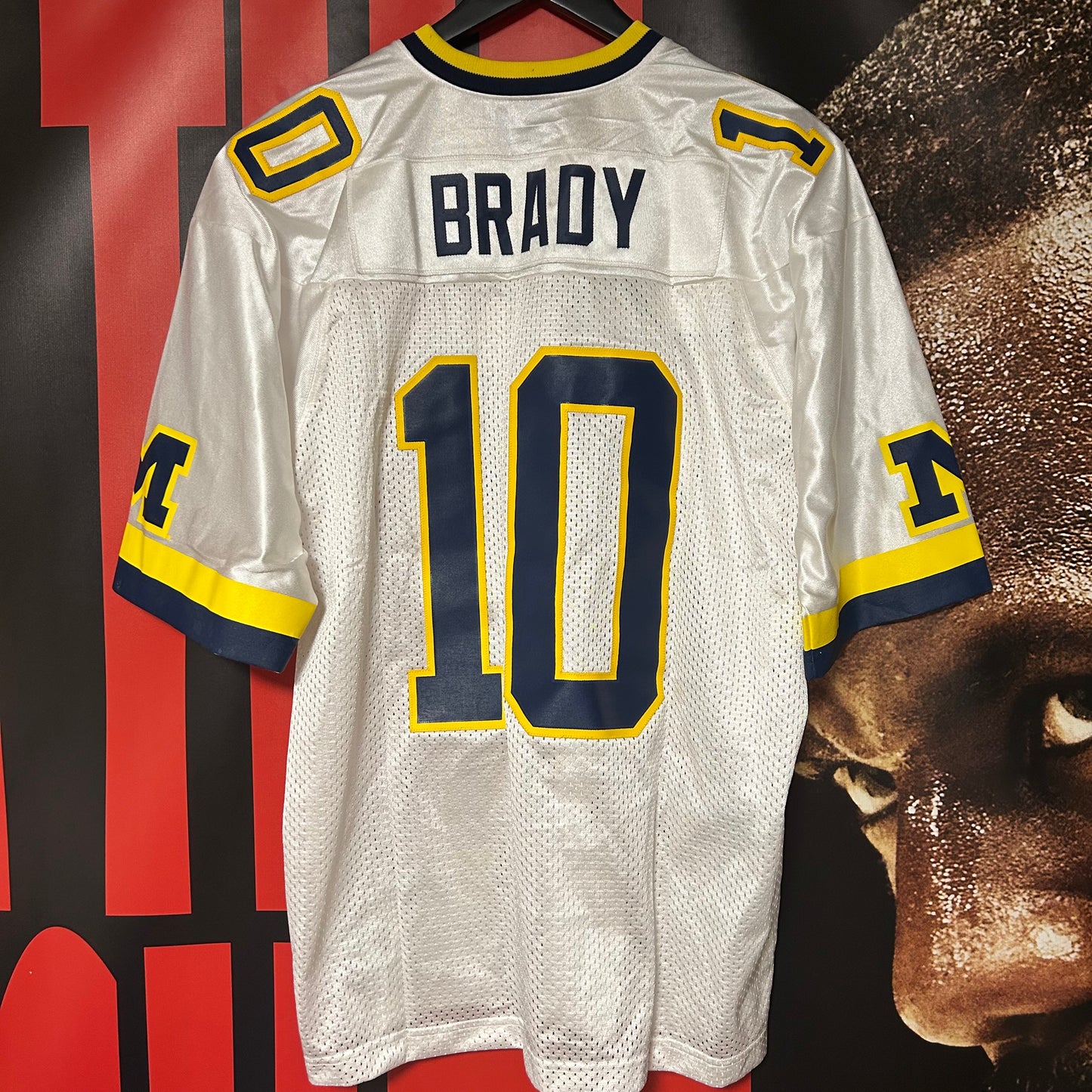 Rare Sample Brand New Tom Brady Commemorative Michigan Wolverines Jersey
