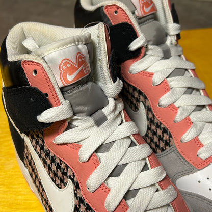 Rare Deadstock 2008 6.0 Houndstooth Brand New Dunk Hi