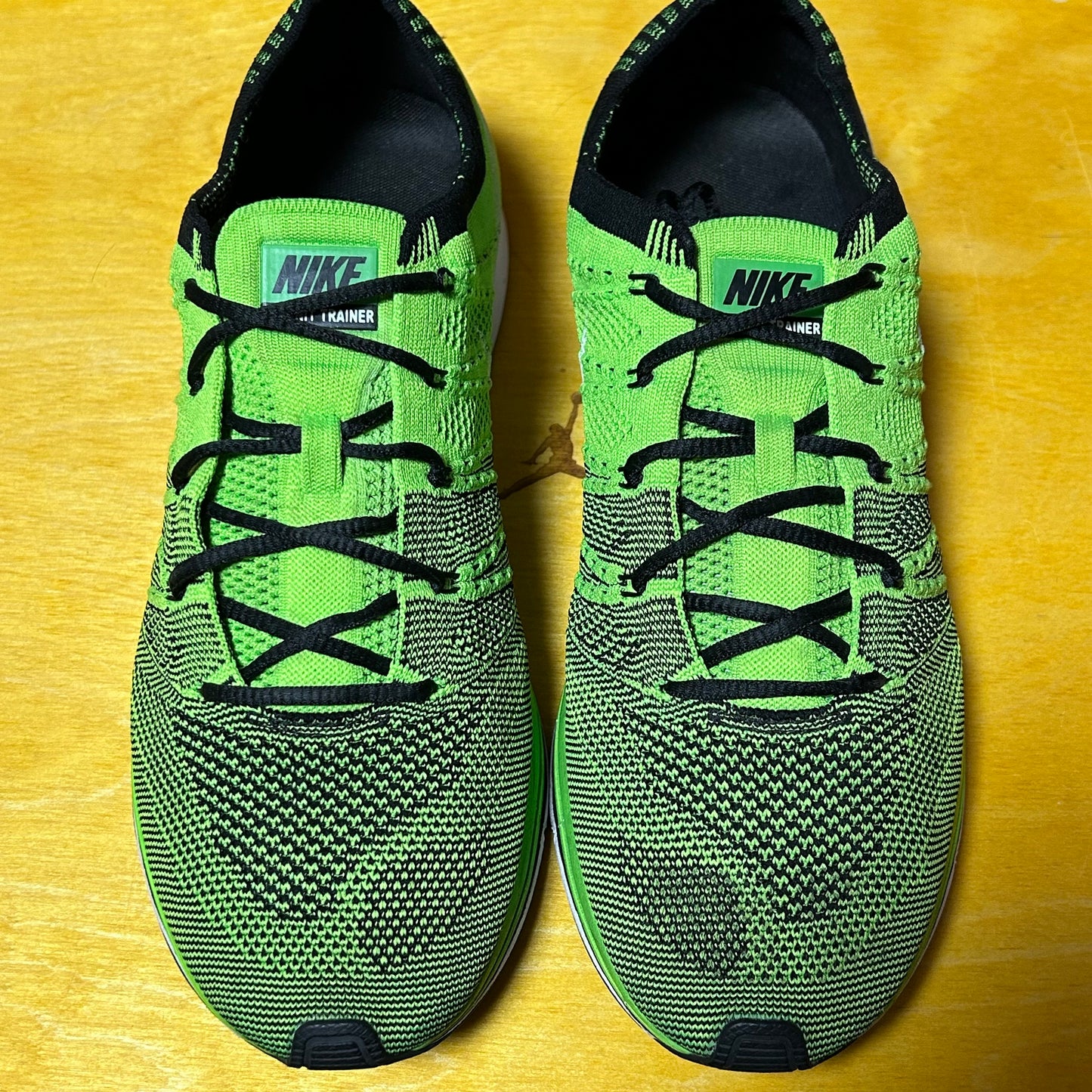 2012 FlyKnit Trainer Neon Volt