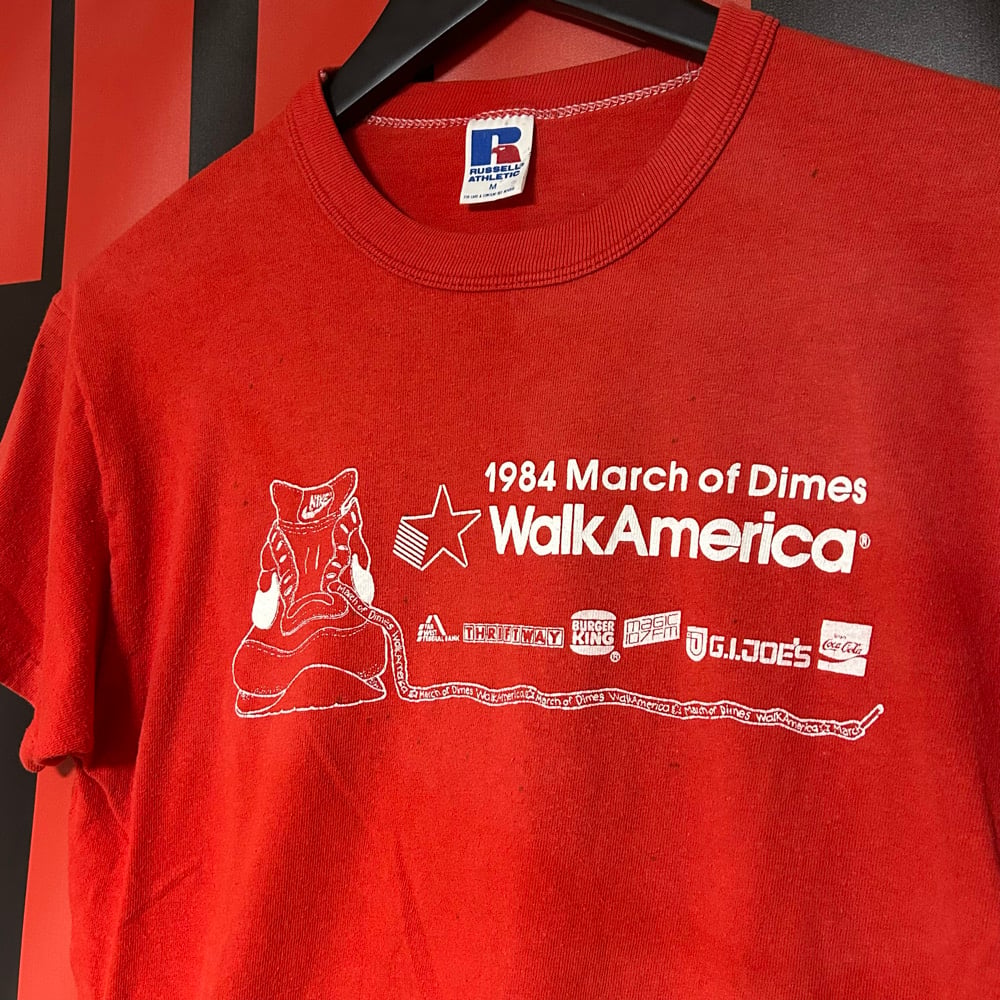 Rare Original Vintage 1984 March of Dimes Tee
