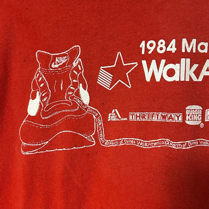 Rare Original Vintage 1984 March of Dimes Tee