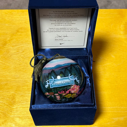 The Grail Promotional Early 2000s Mark Parker Internal Company Christmas Ornament