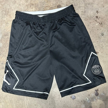 Brand New PSG Collaboration Jordan Mesh Shorts (Blk/Blk)