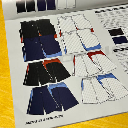 Original 2002 Promotional Jordan Brand Apparel Dealers Catalog