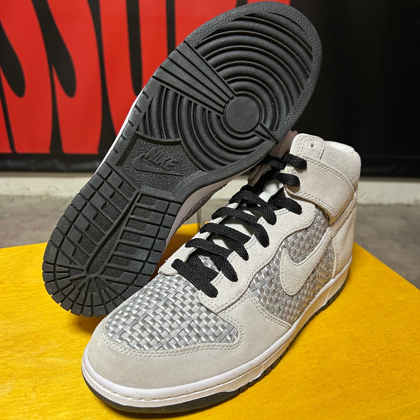 Insane DS Brand New Sample Air Woven Dunk Hi
