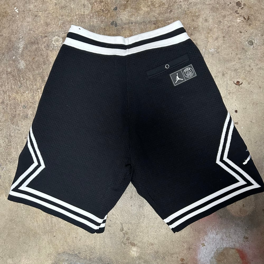 Brand New PSG Collaboration Mesh Basketball Shorts (Blk/White)