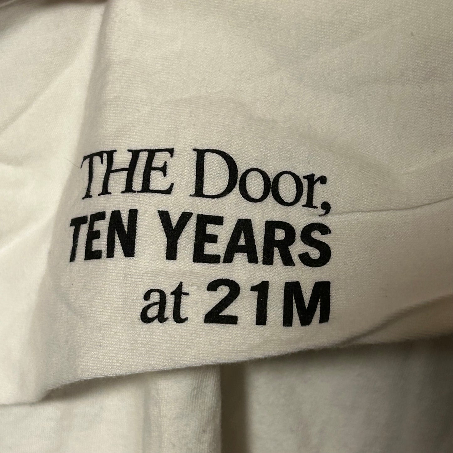Rare Promotional Brand New Eric Haze 21 Mercer. 10 Year Anniversary L/S Tee