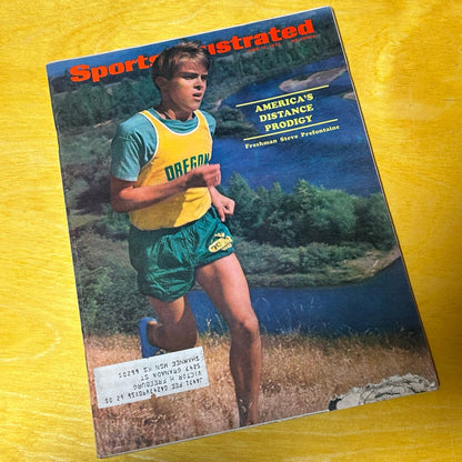 Rare Original 1970 Sports Illustrated "Prefontaine" Cover Issue
