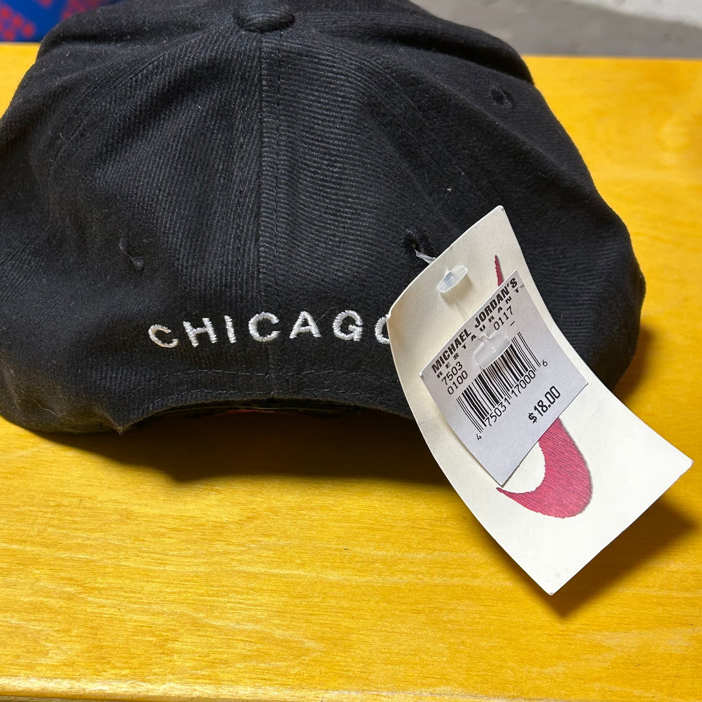 Original 90s MJs Restaurant Promotional SnapBack Hat