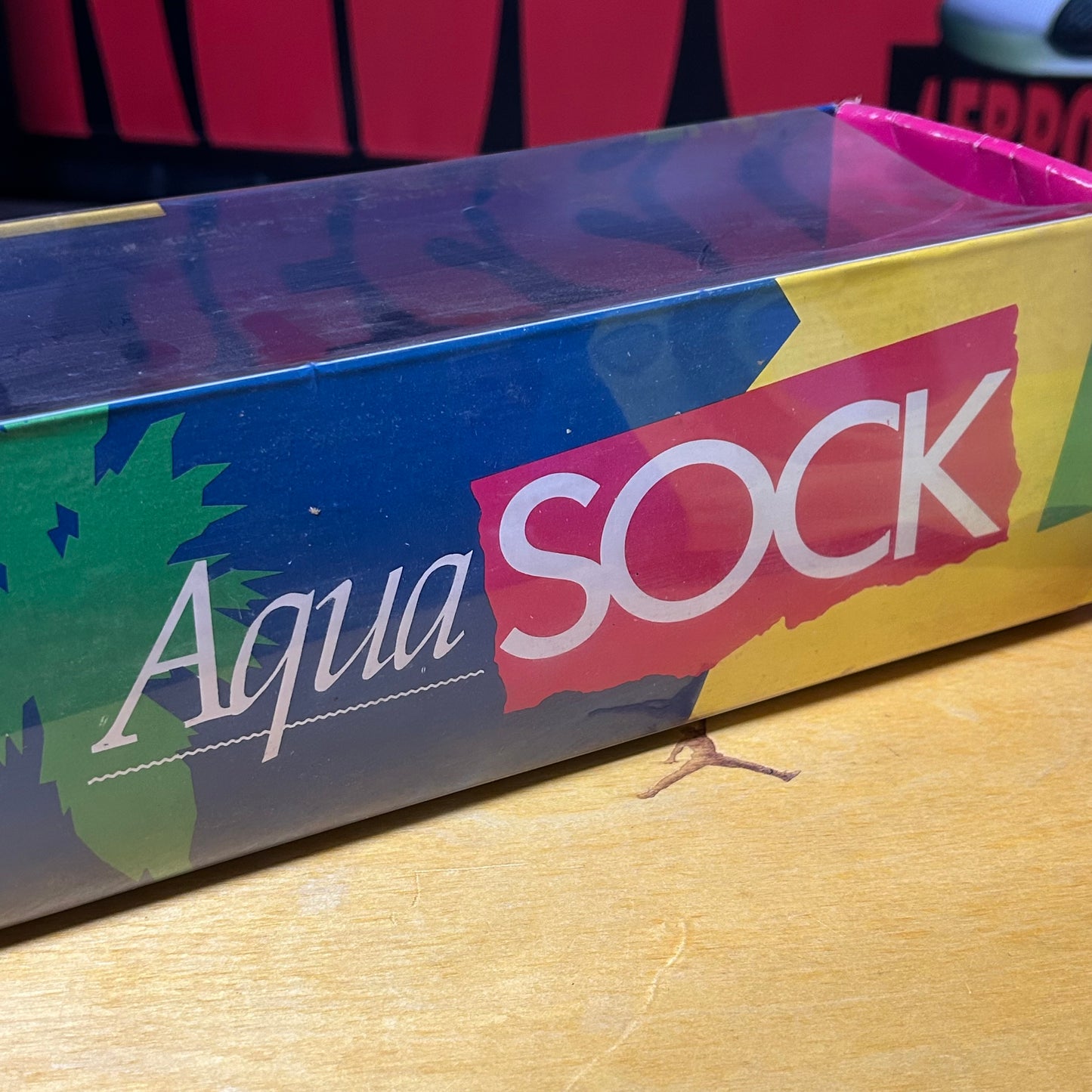 Deadstock Brand New Original 1990 Aqua Sock (Neon) XL