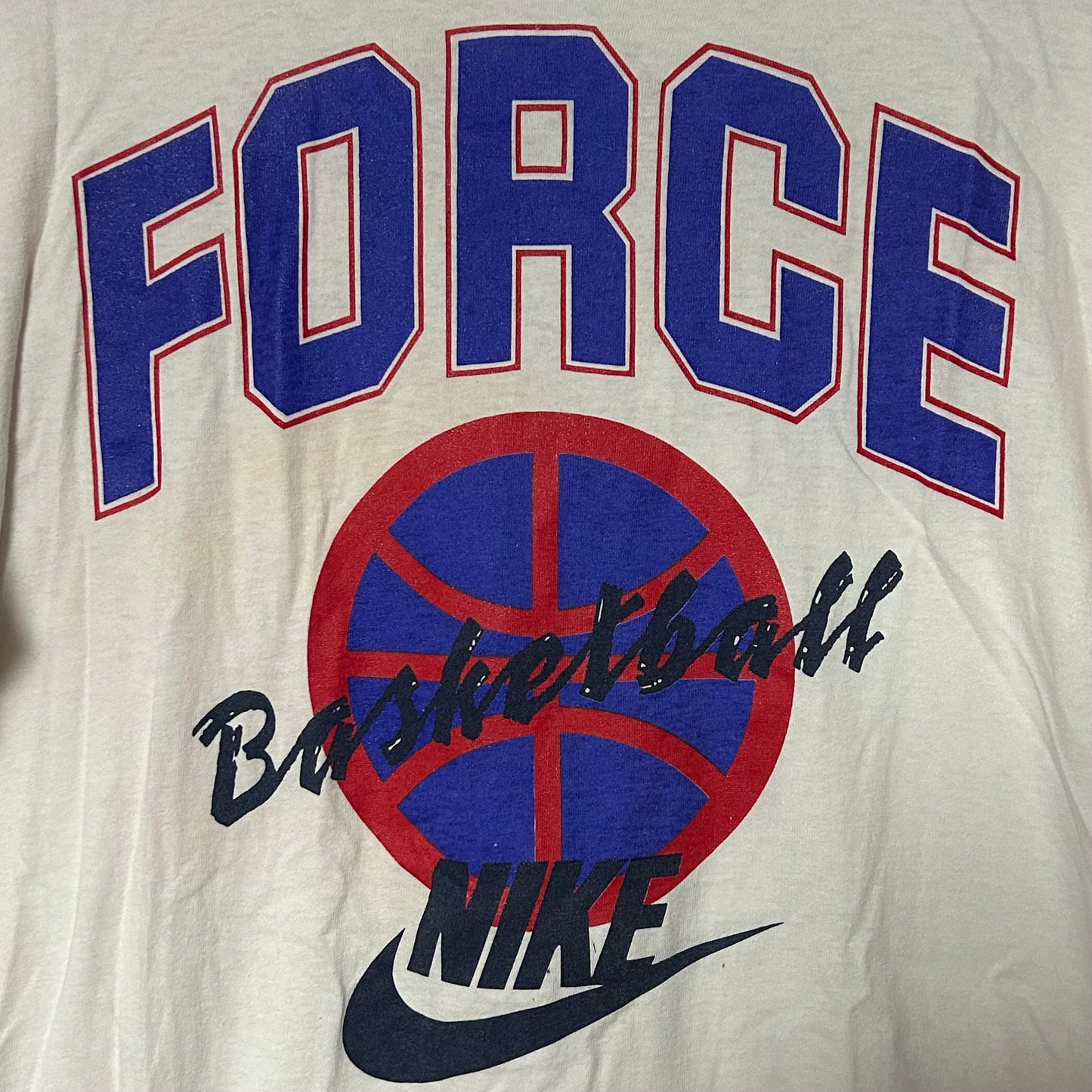 Original Early 90s Force Basketball Charles Barkley Tee
