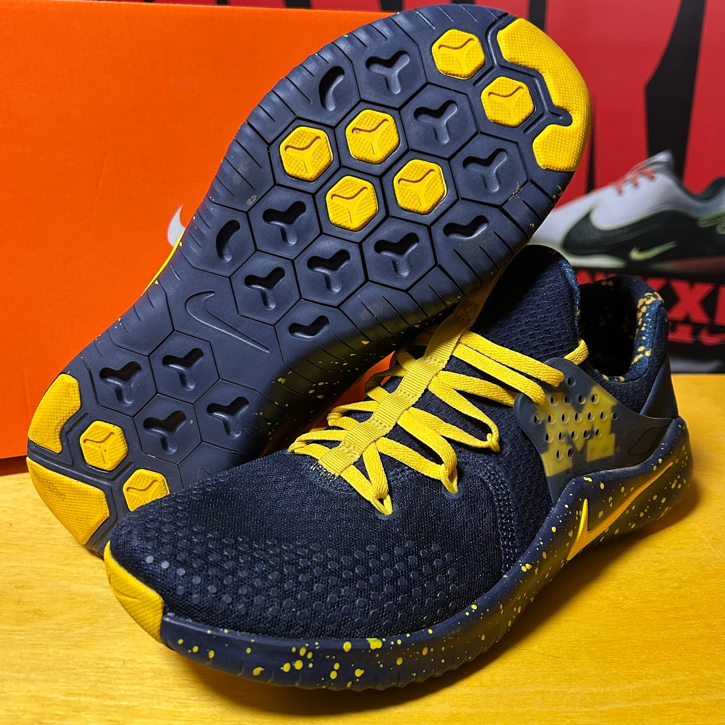 Player Issued Sample Jordan Michigan Trainer PE