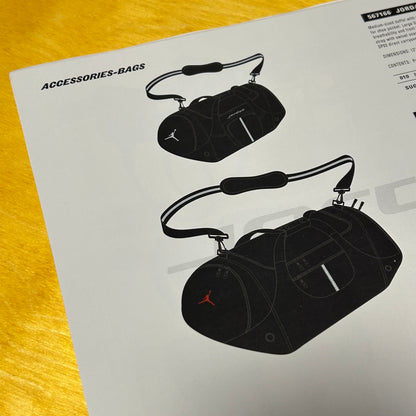 Original 2002 Promotional Jordan Brand Apparel Dealers Catalog