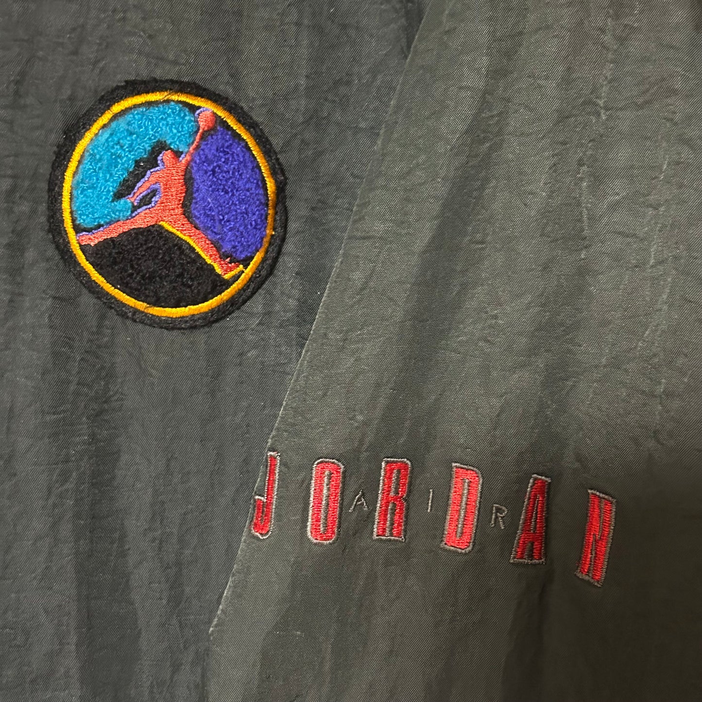 Real Rare Vintage Original 1993 Air Jordan AJVIII Aqua 8 Jacket