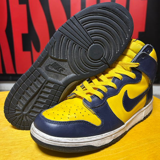 Rare Original 1998 Dunk Hi Michigan LE