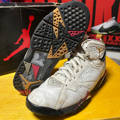 Original 1992 Jordan VII "Cardinal"
