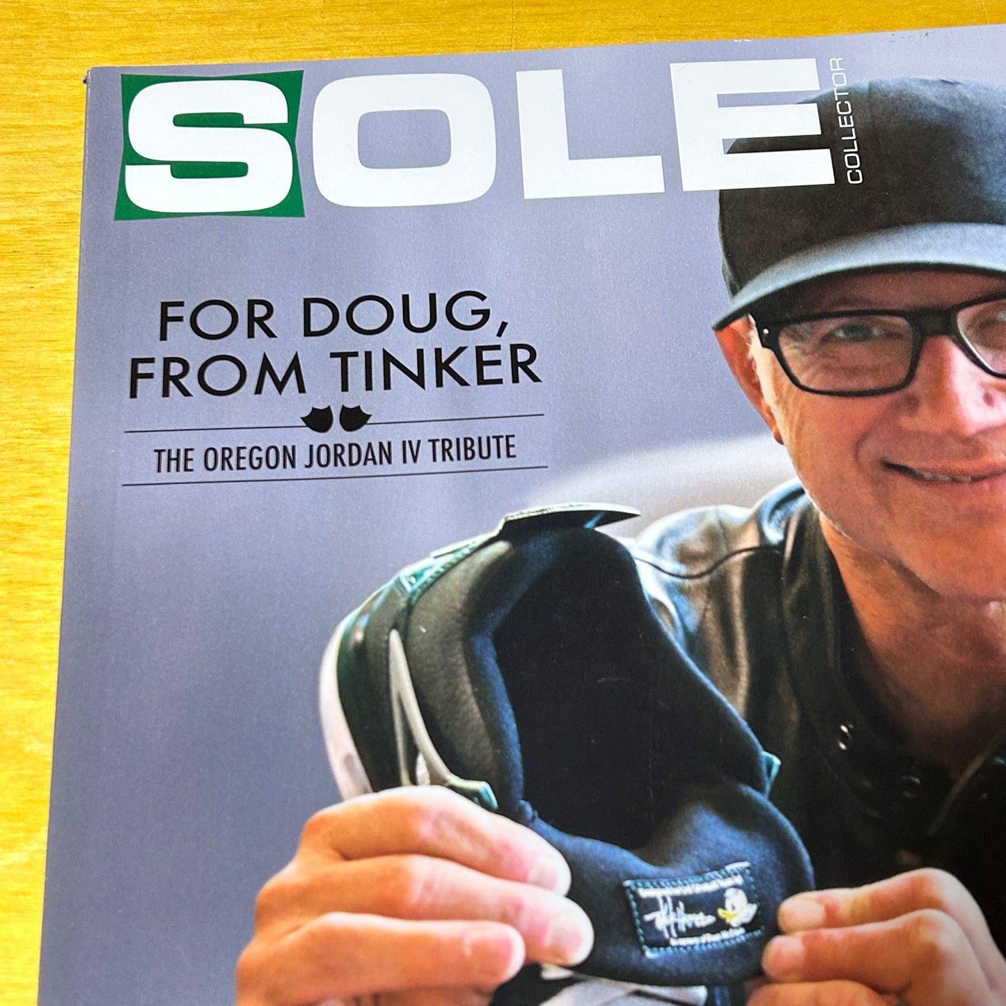 Sole Collector Tinker Hatfield Oregon Issue