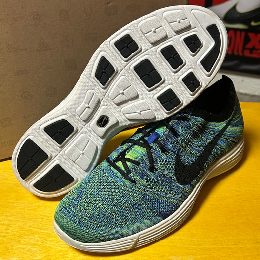 Deadstock Brand New 2012 HTM FlyKnit Lunar Blue Multi