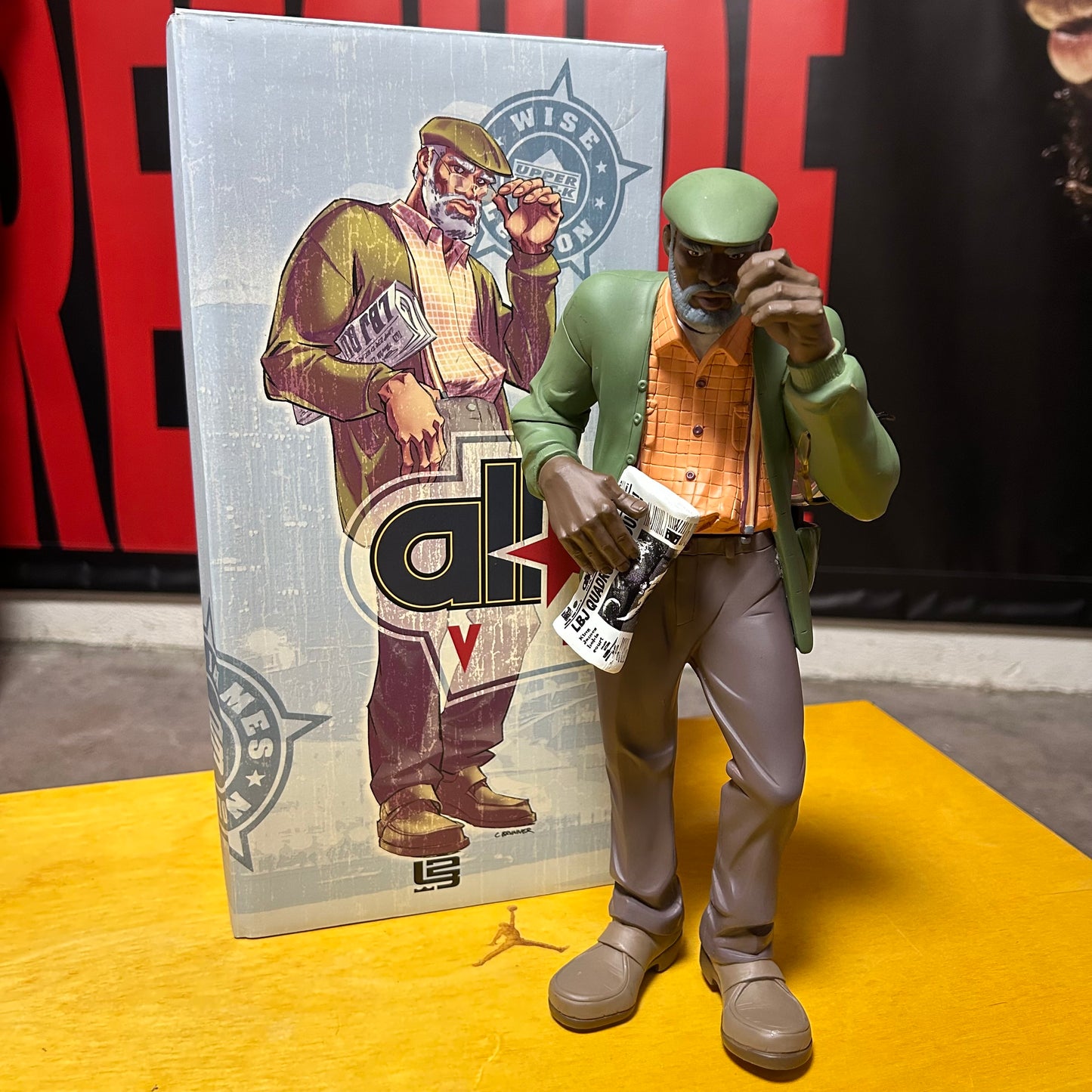 Brand New 2006 LeBron “Wise” Upper Deck Collaboration Figure