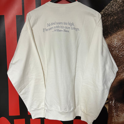Grail Original Early 90s William Blake "Wings" Logo Crewneck Sweatshirt