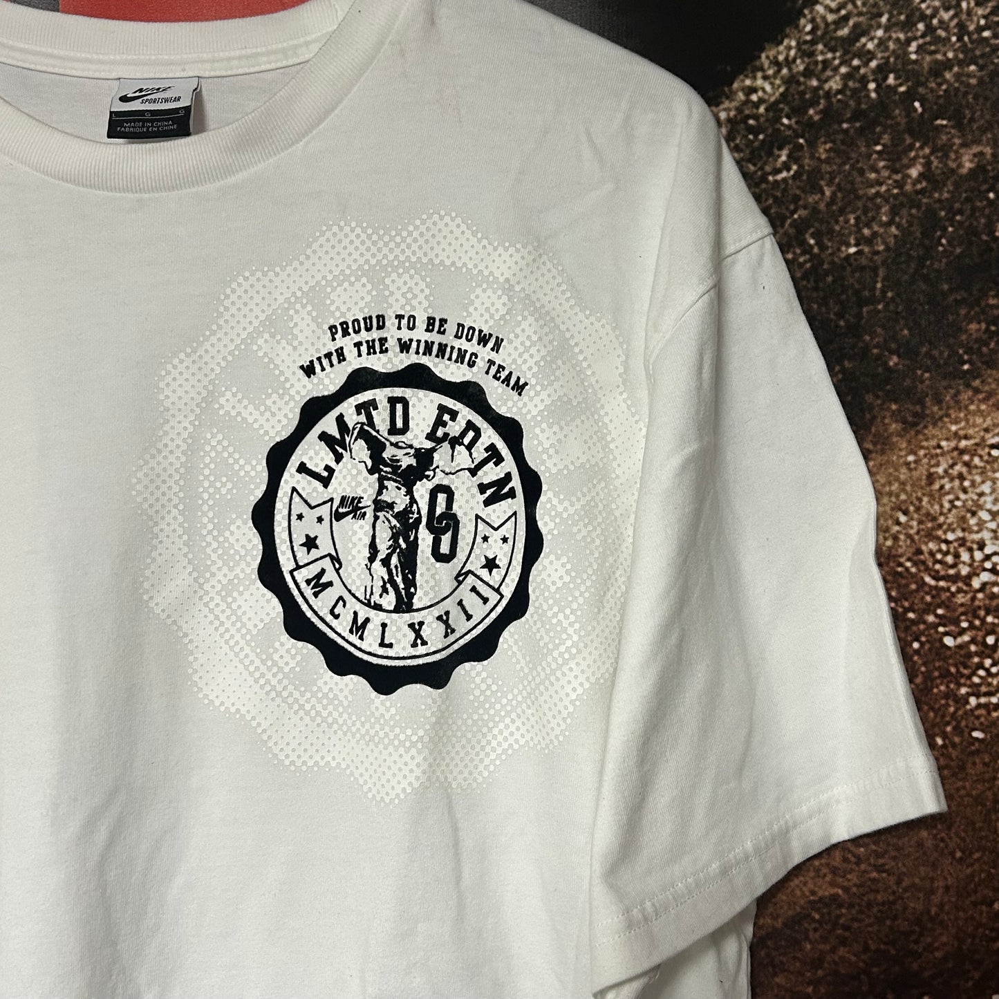 Rare AF1 Anniversary Goddess of Victory PRM Tee
