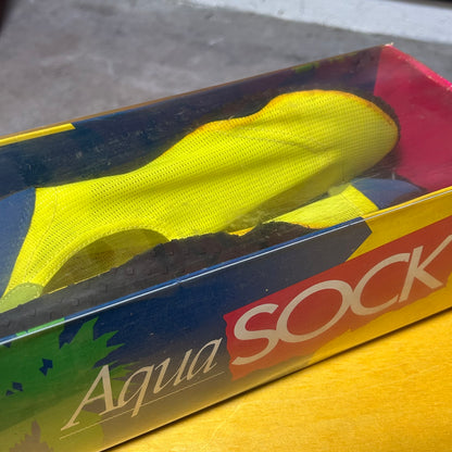 Deadstock Brand New Original 1990 Aqua Sock (Neon) XL