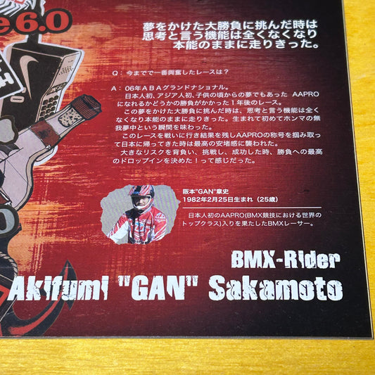 Rare Promotional Air Mogan Japan 6.0 Marketing Postcard Sticker Set