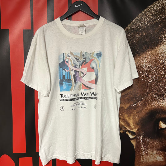 Grail Early 90s Los Angeles Marathon Mercedes Tee