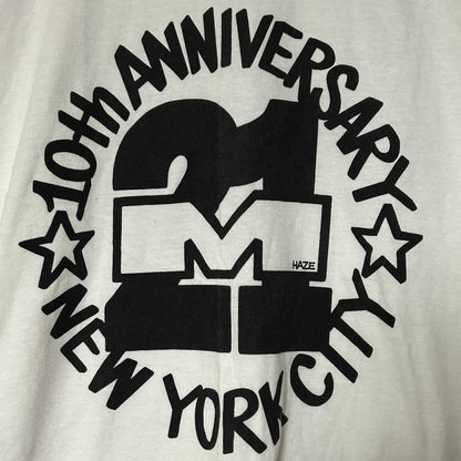 Rare Promotional Brand New Eric Haze 21 Mercer. 10 Year Anniversary L/S Tee