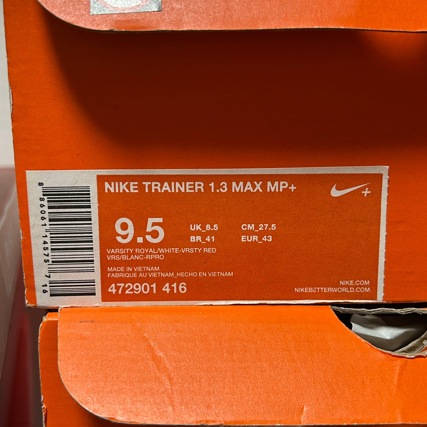 Rare DS Brand New 2011 Manny Pacquiao Trainer 1.3 Max