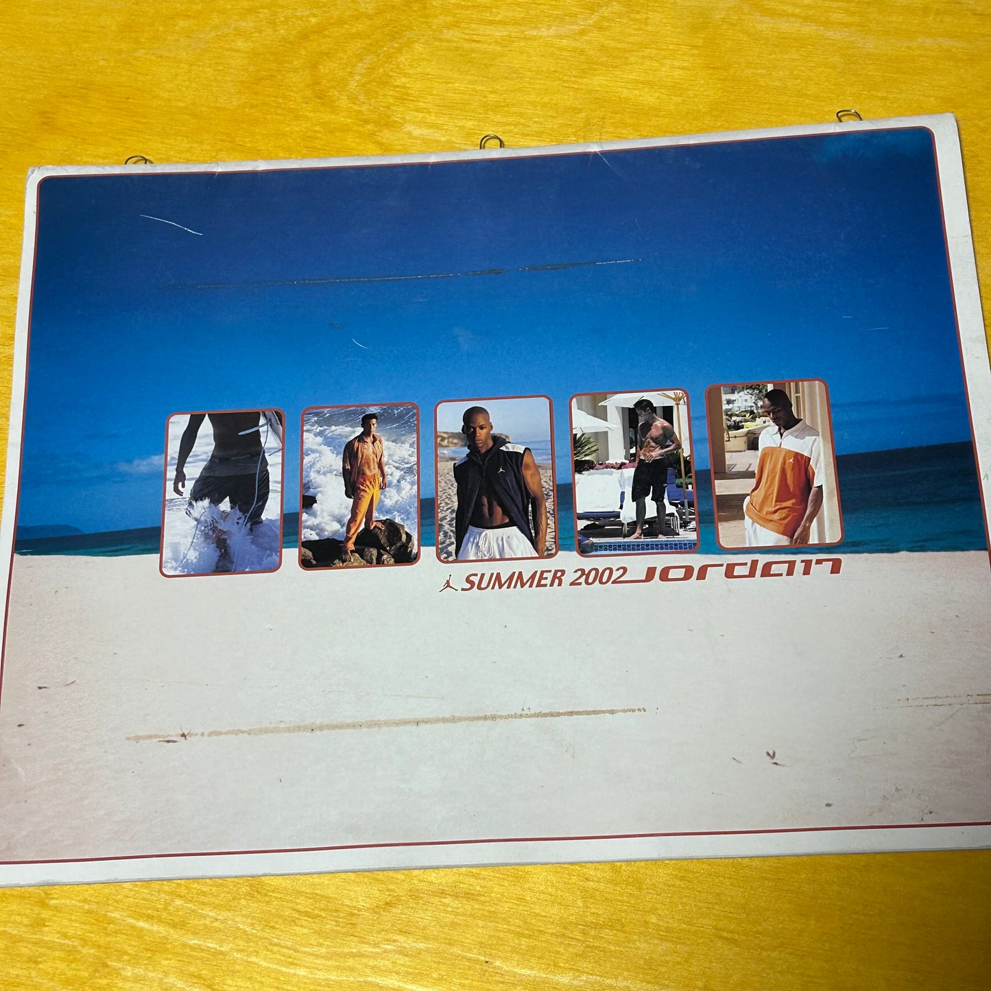 Original 2002 Promotional Jordan Brand Apparel Dealers Catalog