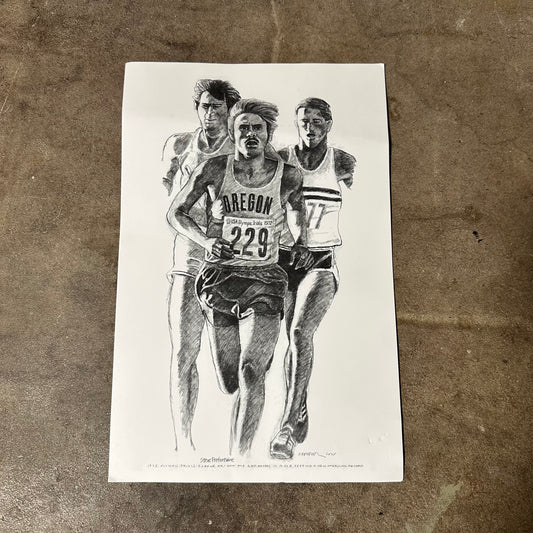 Rare 2004 Promotional Anniversary Prefontaine Print