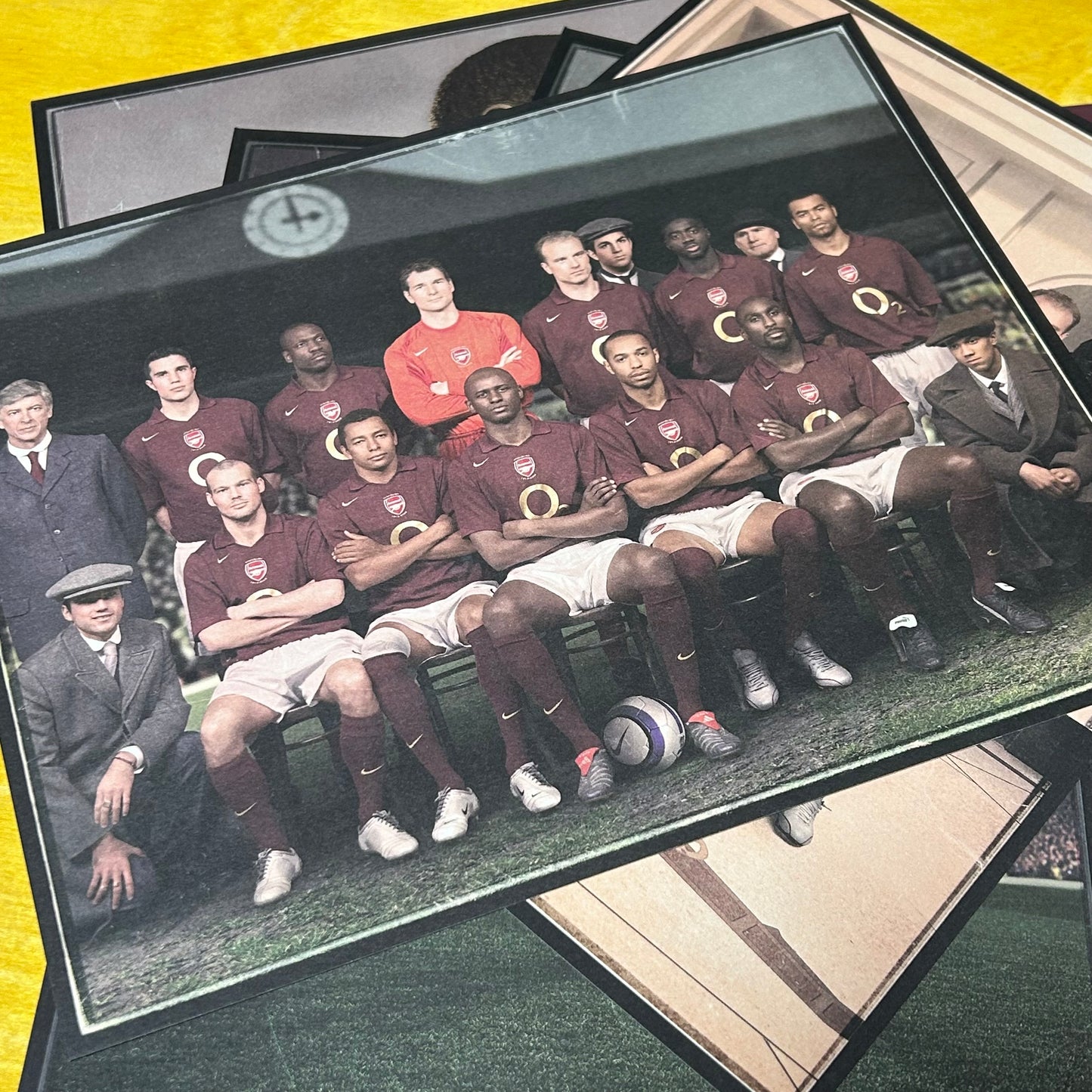 Rare Promotional Arsenal Anniversary Brand Postcard Set