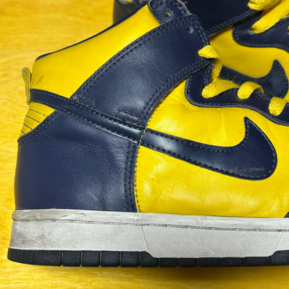 Rare Original 1998 Dunk Hi Michigan LE